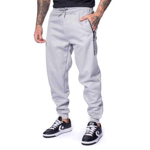 Calça Masculina Red Nose Jogger Flanelada Cinza Claro