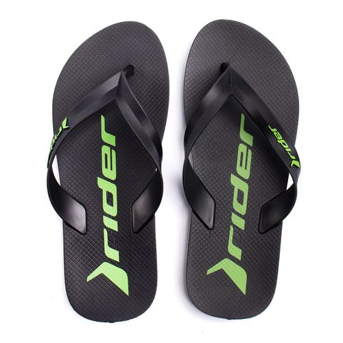 Chinelo Masculino Rider Feel Preto/verde