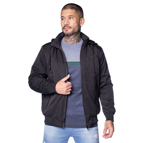 Jaqueta Masculina Red Nose Peluciada Capuz Preta