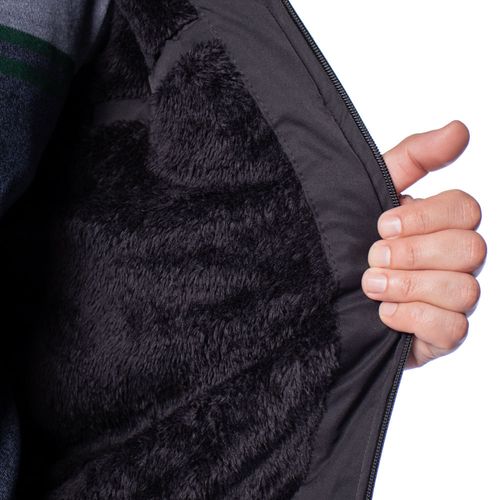 Jaqueta Masculina Red Nose Peluciada Capuz Preta