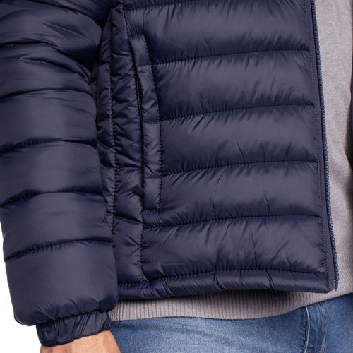 Jaqueta Masculina Balboa Puffer Capuz Marinho