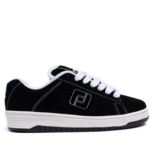 Tênis Masculino Freeday Jab Camurça Preto/branco