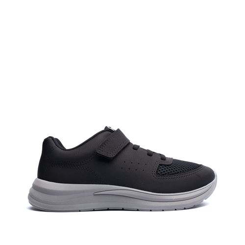 Tênis Infantil Molekinho Napa Preto/Cinza