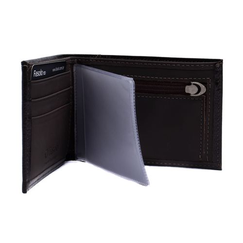 Carteira Masculina Fasolo Couro H062229 Café