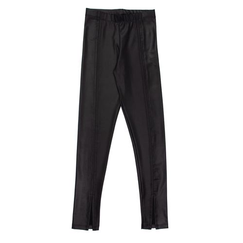 Calça Legging Infantil Menina Faraeli Cirre Fenda Preta
