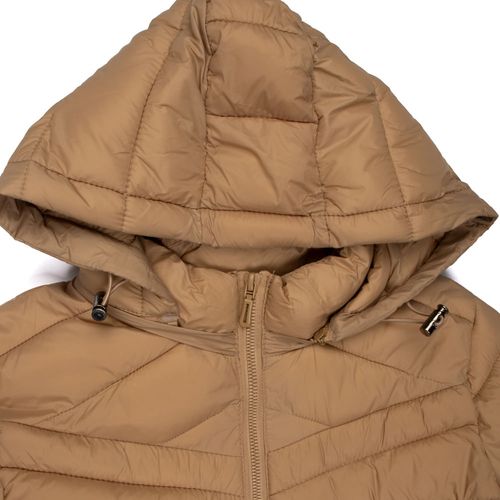 Jaqueta Puffer Infantil Sea Surf Bege