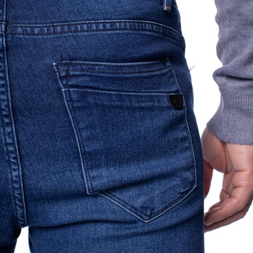 Calça Jeans Masculina Max Denim Slim Azul Escuro