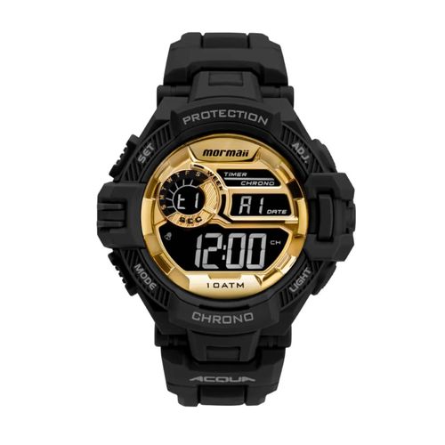 Relógio Masculino Mormaii Action Digital Mo1134ac/8d Preto