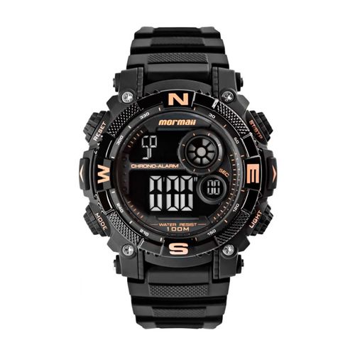Relógio Masculino Mormaii Action Digital Mo12579d/8j Preto