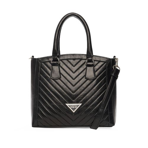 Bolsa Feminina Rafitthy Tote Média Textura Preta