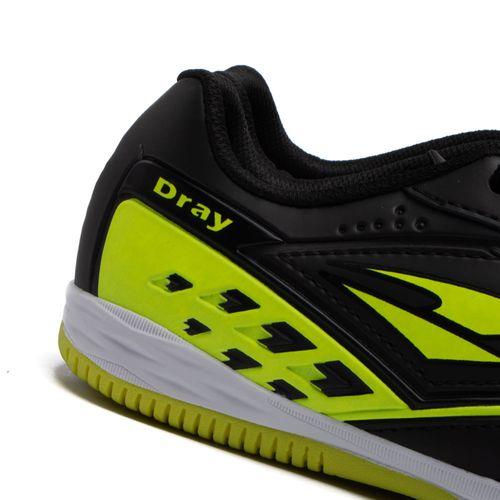 Chuteira Futsal Infantil Dray Preto/Verde Claro