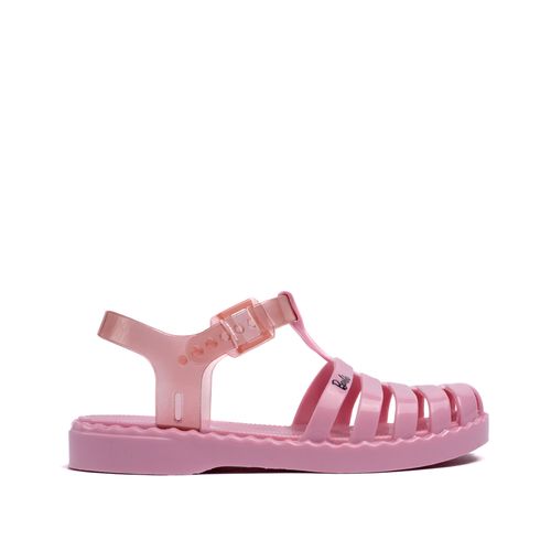 Sandália Infantil Grendene Barbie Duo Rosa Claro