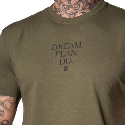 Camiseta Brook Sthil Masculina Over Surf Dream Plan Do Verde