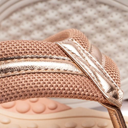 Chinelo Feminino Modare Com Tira de Tecido Nude