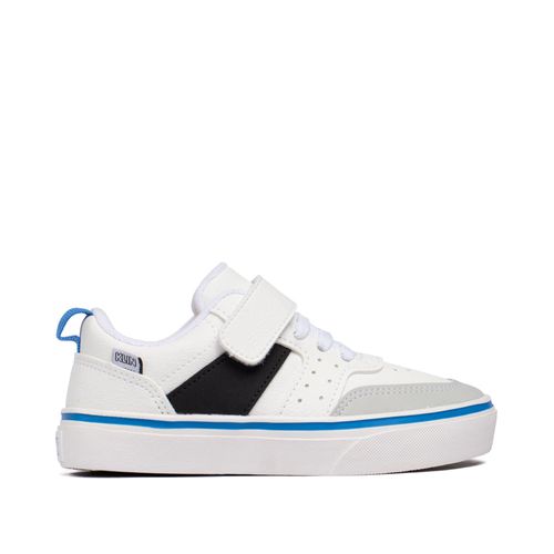 Tênis Infantil Klin Freestyle com Tira Aderente Branco/ preto