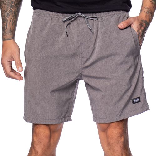 Short Masculino Nico Boco Liso Cinza