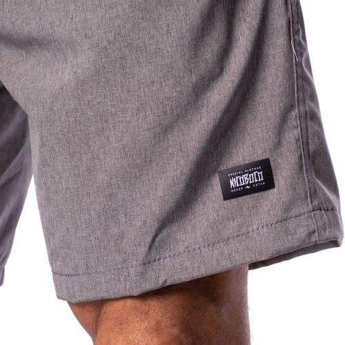 Short Masculino Nico Boco Liso Cinza
