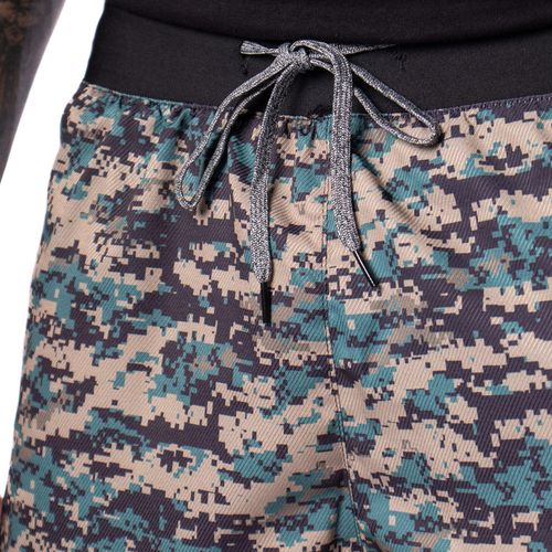 Bermuda Masculina Nico Boco Estampada Verde/Camuflado