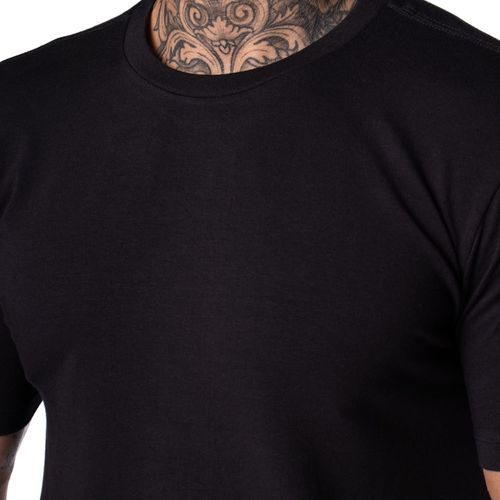 Camiseta Masculina Nico Boco Básica Lisa Preta