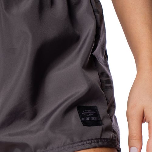 Short Feminino Mormaii Tactel Aspen Cinza Escuro