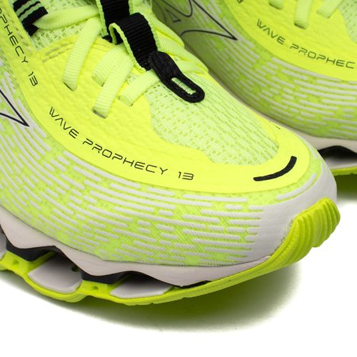 Tênis Masculino Mizuno Wave Prophecy 13 Verde Neon
