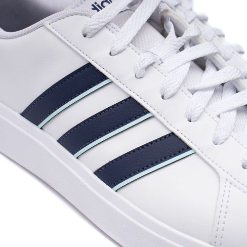 Tênis Masculino Adidas Grand Court Base 2.0 Branco/marinho