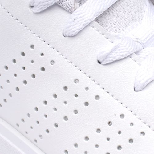 Tênis Feminino Adidas Advantage Base 2.0 Branco/rosa