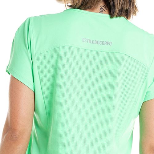 Blusa Feminina Estilo do Corpo Light Verde Neon