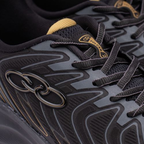 Tênis Masculino Olympikus Volcan 2 Preto/dourado