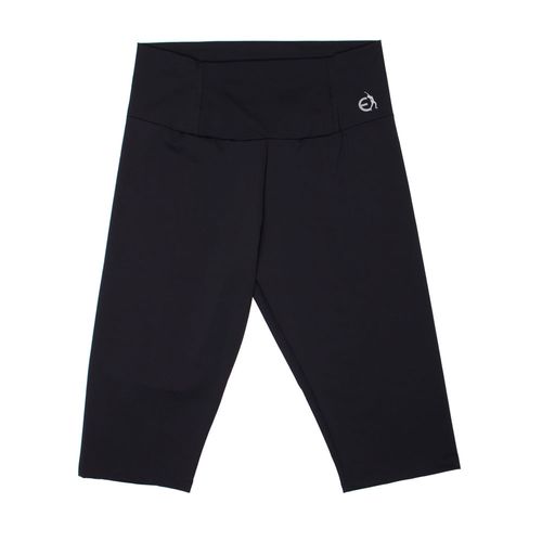 Calça Corsário Feminina Estilo do Corpo Plus Size Powerfit Preta