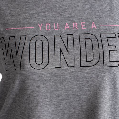 Blusa Feminina Rechsul Plus Size Wonder Cinza