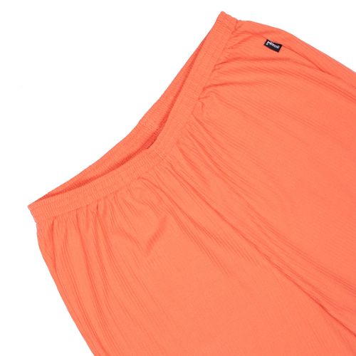 Corsário Feminina Bruna e Bia Plus Size Canelada Coral