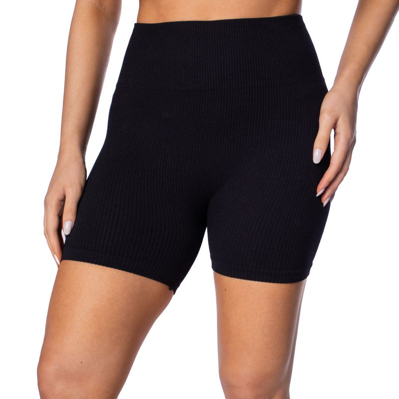short-feminino-the-style-box-canelado-sem-costura-4374f-preto-10.42332-a