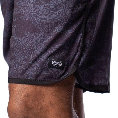 Short Masculino Nicoboco Tactel Estampado Preto