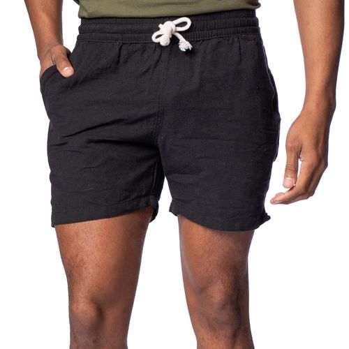 Bermuda Masculina Beaver Curta com Cordão Preto