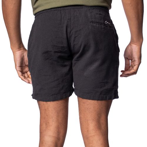 Bermuda Masculina Beaver Curta com Cordão Preto