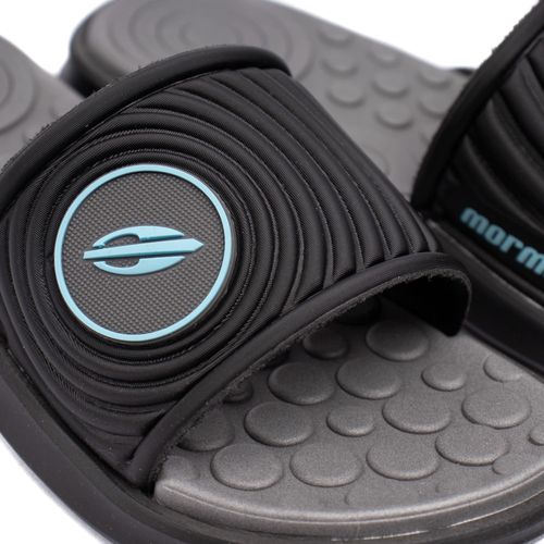 Chinelo Slide Infantil Mormaii Quiver Pro Preto/azul