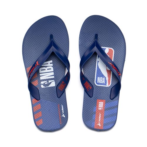 Chinelo Infantil Rider Feel Nba Azul/vermelho