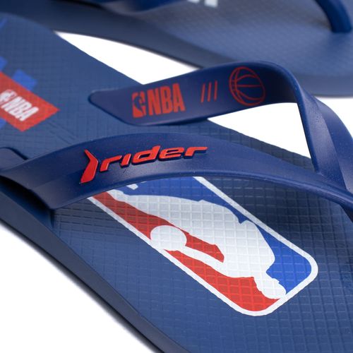Chinelo Infantil Rider Feel Nba Azul/vermelho