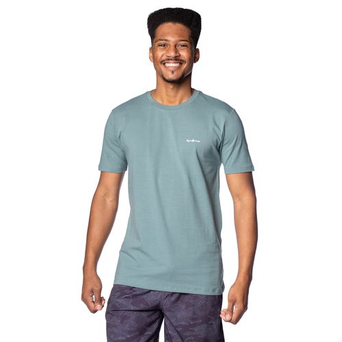 Camiseta Masculina Nicoboco Básica Stretch Verde