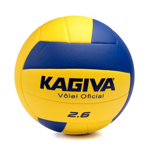 Bola de Vôlei Oficial 2.6 Topper Kagiva Amarelo