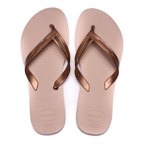 Chinelo Feminino Havaianas Elegance Rosa Claro