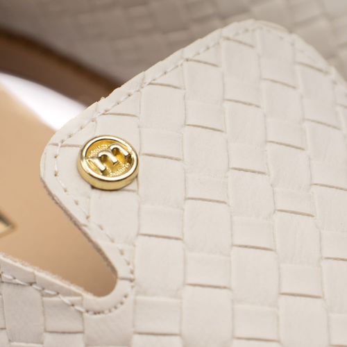 Rasteira Feminina Moleca Tressê Off White