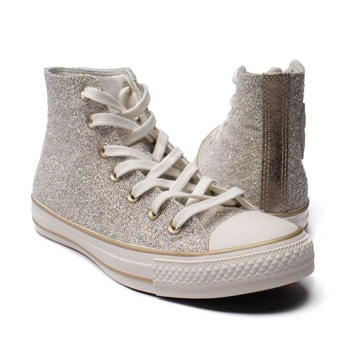 Tênis Feminino Converse Chuck Taylor All Star Pretty Dourado