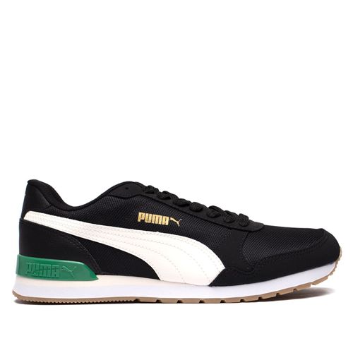 Tênis Masculino Puma ST Runner V2 Preto/verde