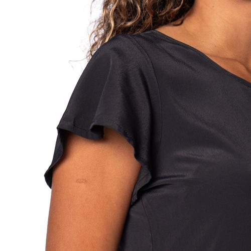 Blusa Feminina The Style Box Decote Gota Preto