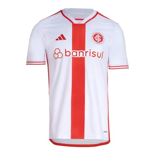 Camisa Masculina Adidas Internacional II 24/25 s/n° Torcedor Branco/vermelho