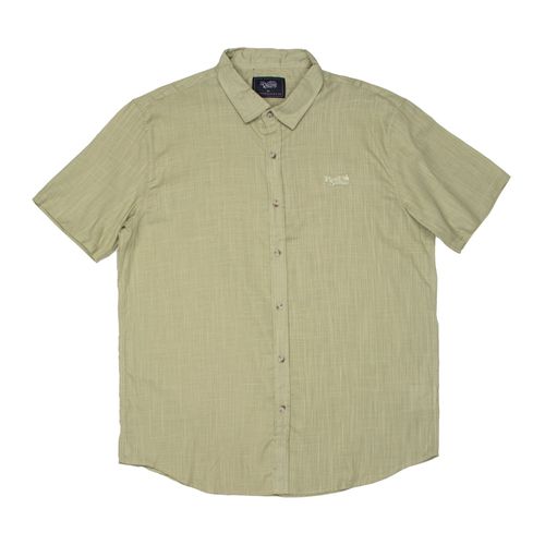 Camisa Masculina Red Nose Plus Size Manga Curta Algodão Verde