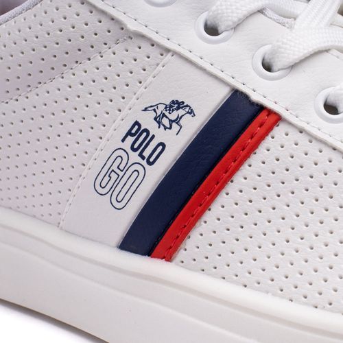 Sapatênis Masculino Polo Go Chetak Branco/marinho