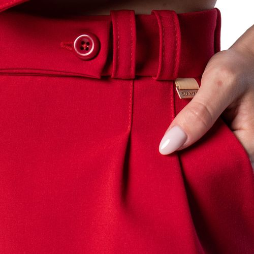 Calça Feminina Biamar Alfaiataria Vermelho